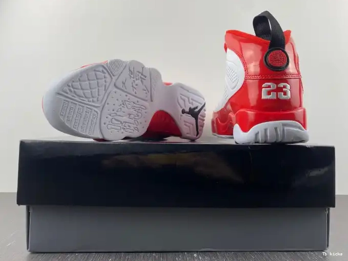 Rep TBK Jordan Gym Retro 9 White Red Air 302370-160 0523